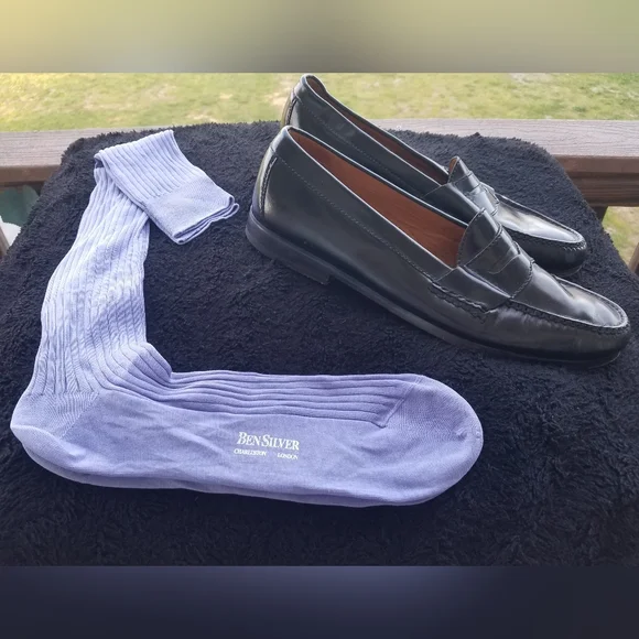silver dress socks Bruno Conte Silver Circular Jacquard Pattern Dress Sock